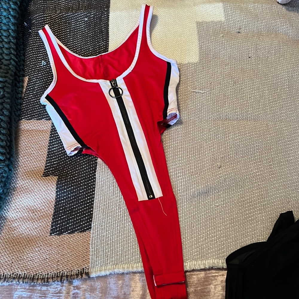 High side bodysuit.